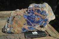 Polished Blue Sodalite Standing Slab  x 1 From Namibia - Toprock Gemstones and Minerals 