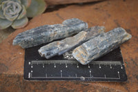 Natural Single Blue Kyanite Crystals x 45 From Karoi, Zimbabwe