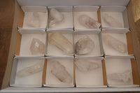 Natural Mixed Selection Of Brandberg Quartz Crystals x 12 From Brandberg, Namibia