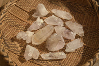 Natural Mixed Selection Of Brandberg Quartz Crystals x 12 From Brandberg, Namibia