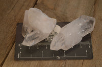 Natural Mixed Selection Of Brandberg Quartz Crystals x 12 From Brandberg, Namibia