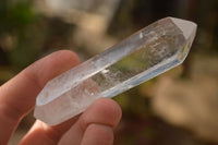 Polished Double Terminated Clear Quartz Points x 12 From Madagascar