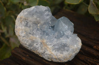 Natural Blue Celestite Crystal Specimens  x 4 From Sakoany, Madagascar - Toprock Gemstones and Minerals 