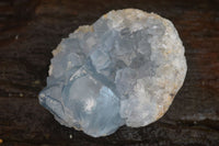 Natural Blue Celestite Crystal Specimens  x 4 From Sakoany, Madagascar - Toprock Gemstones and Minerals 