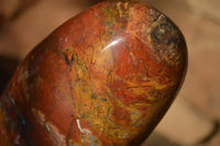 Polished  Red Jasper Standing Free Form  x 1 From Madagascar