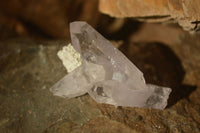 Natural Mixed Selection Of Brandberg Quartz Crystals x 12 From Brandberg, Namibia