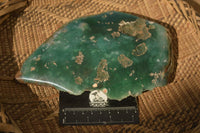 Polished  One Side Polished Emerald Mtorolite Plates  x 2 From Zimbabwe