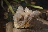 Natural Cascading Smokey Quartz Cluster x 1 From Luena, Congo