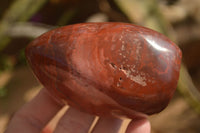 Polished Red Jasper Standing Free Forms  x 4 From Madagascar - Toprock Gemstones and Minerals 