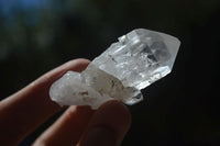 Natural Single Clear Quartz Crystals  x 35 From Mpika, Zambia - Toprock Gemstones and Minerals 