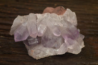 Natural Jacaranda Amethyst Clusters x 2 From Zambia