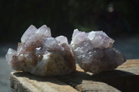 Natural Spirit Amethyst Quartz Clusters  x 3 From Boekenhouthoek, South Africa - Toprock Gemstones and Minerals 