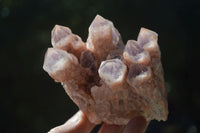 Natural Sugar Amethyst Clusters  x 4 From Zambia - Toprock Gemstones and Minerals 