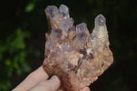 Natural Sugar Amethyst Clusters  x 4 From Zambia - Toprock Gemstones and Minerals 