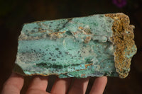 Natural Large Drusy Coated Chrysocolla With Malachite Dolomite Specimens  x 2 From Likasi, Congo