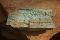 Natural Large Drusy Coated Chrysocolla With Malachite Dolomite Specimens  x 2 From Likasi, Congo