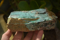 Natural Large Drusy Coated Chrysocolla With Malachite Dolomite Specimens  x 2 From Likasi, Congo