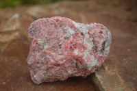 Natural Rough Red Rhodonite Cobbed Specimens  x 12 From Zimbabwe - TopRock