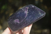 Polished Deep Purple Lepidolite Free Forms  x 2 From Ambatondrazaka, Madagascar - Toprock Gemstones and Minerals 