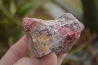 Natural Rough Red Rhodonite Cobbed Specimens  x 12 From Zimbabwe - TopRock