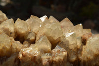 Natural XXL Stunning White Phantom Smokey Quartz Cluster  x 1 From Luena, Congo - TopRock