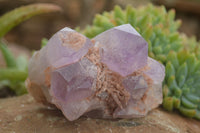 Natural Jacaranda Amethyst Clusters  x 4 From Zambia - TopRock