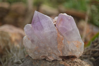 Natural Jacaranda Amethyst Clusters  x 4 From Zambia - TopRock