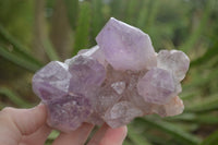 Natural Jacaranda Amethyst Clusters  x 4 From Zambia - TopRock