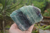 Polished One Side Polished Watermelon Fluorite Slabs x 2 From Namibia - TopRock