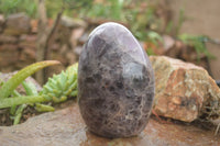 Polished Large Smokey Amethyst Standing Free Form  x 1 From Madagascar - TopRock