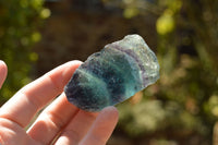 Natural Highly Selected Watermelon Fluorite Cobbed Pieces  x 14 From Uis, Namibia - TopRock