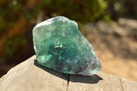 Natural Highly Selected Watermelon Fluorite Cobbed Pieces  x 14 From Uis, Namibia - TopRock