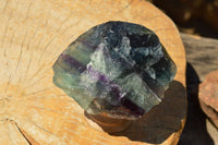 Natural Highly Selected Watermelon Fluorite Cobbed Pieces  x 14 From Uis, Namibia - TopRock