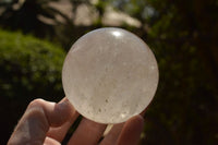 Polished Clear Quartz Crystal Balls / Spheres With Rainbow Veils  x 3 From Madagascar - TopRock