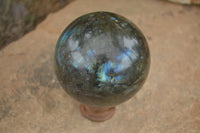 Polished Labradorite Spheres With Subtle Flash x 3 From Tulear, Madagascar - TopRock