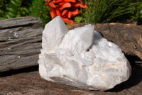 Natural Castle Quartz Crystal Clusters x 3 From Madagascar - TopRock