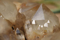 Natural Giant Lwena White Phantom Cascading Smokey Quartz x 1 From Lwena, Congo - TopRock