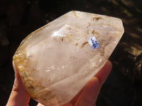 Polished Large Smokey Window Quartz Crystal With Small Water / Gas Inclusion  x 1 From Madagascar - Toprock Gemstones and Minerals 