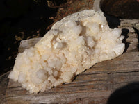 Natural White Phantom Castle Window Quartz Cluster x 1 From Ivato, Madagascar