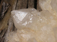 Natural White Phantom Castle Window Quartz Cluster x 1 From Ivato, Madagascar