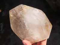 Polished Large Smokey Window Quartz Crystal With Small Water / Gas Inclusion  x 1 From Madagascar - Toprock Gemstones and Minerals 