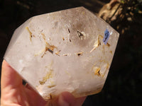 Polished Large Smokey Window Quartz Crystal With Small Water / Gas Inclusion  x 1 From Madagascar - Toprock Gemstones and Minerals 