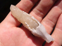 Natural Drusy Quartz Coated Calcite Crystals  x 20 From Alberts Mountain, Lesotho - Toprock Gemstones and Minerals 