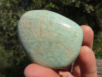 Polished Blue Kobi Amazonite Free Forms x 12 From Zimbabwe - TopRock