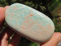 Polished Blue Kobi Amazonite Free Forms x 12 From Zimbabwe - TopRock