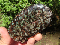 Polished Emerald In Matrix Free Forms  x 5 From Southern Africa - Toprock Gemstones and Minerals 