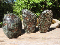 Polished Emerald In Matrix Free Forms  x 5 From Southern Africa - Toprock Gemstones and Minerals 