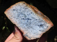 Natural Rare Blue Dumortierite Rough Specimens  x 6 From Mozambique - TopRock