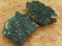 Natural Micro Botryoidal Crystalline Malachite Specimens  x 3 From Congo - TopRock