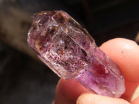 Natural Window Amethyst Crystals  x 20 From Chiredzi, Zimbabwe